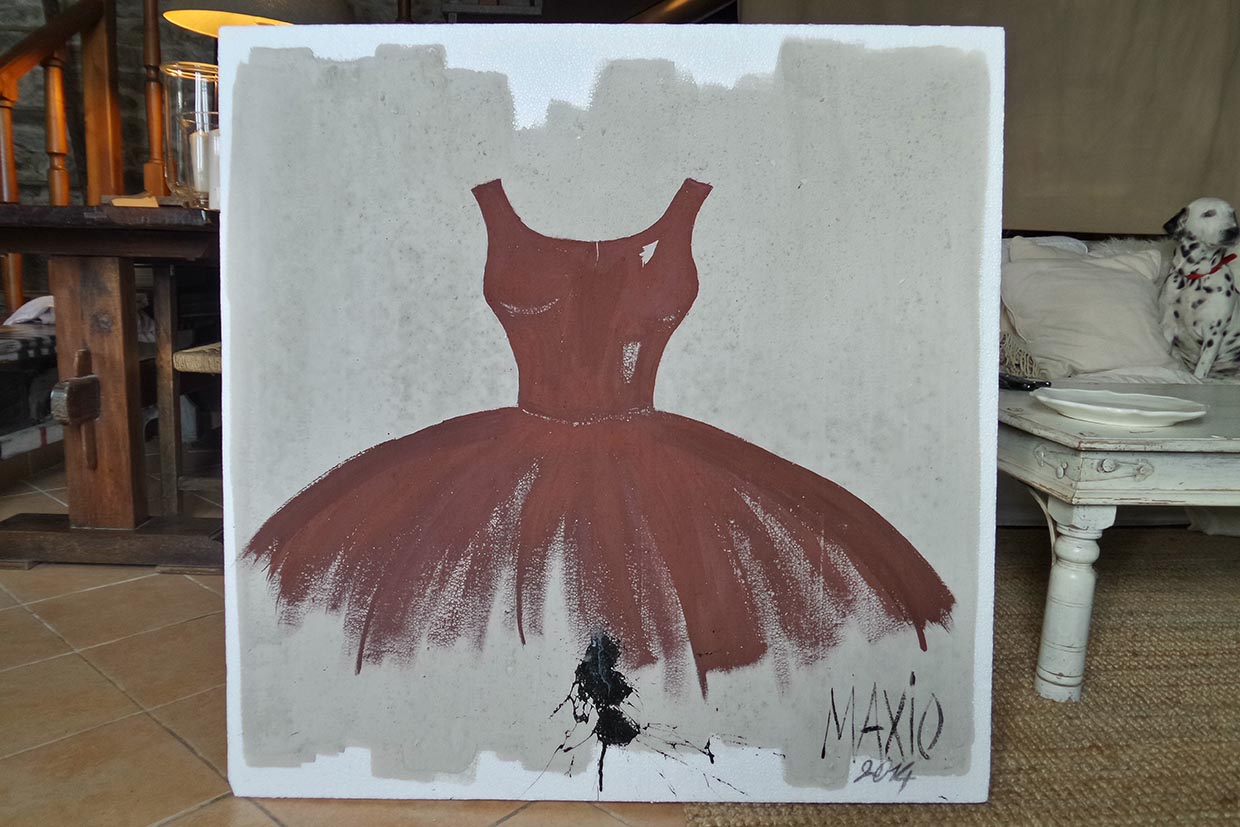Ref. A102 - € 180,00 - tempera su Poly - dimensione 100x100 cm- info: 3484002517 - mirna8007@libero.it 