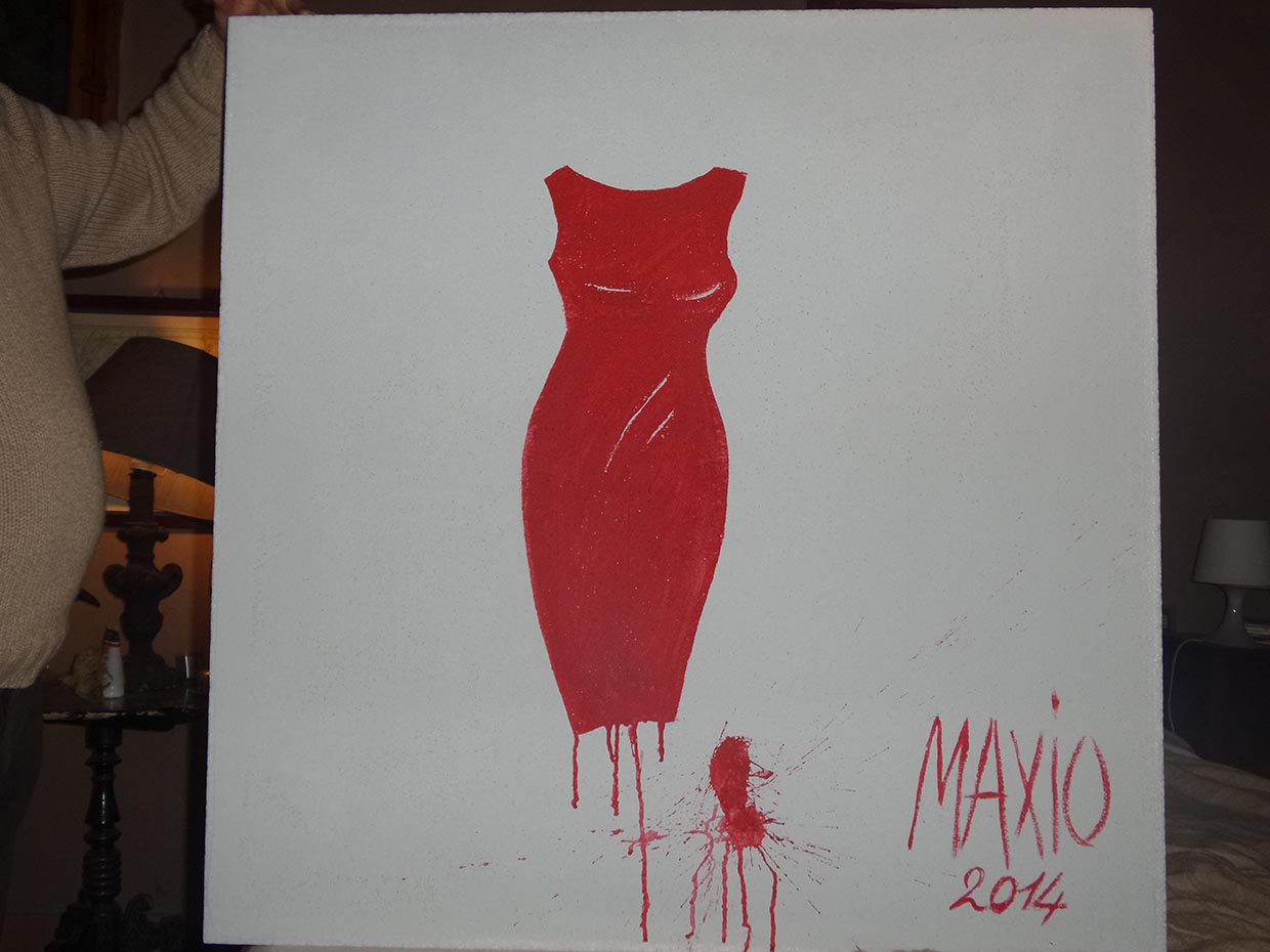 Ref. A103 - € 180,00 - tempera su Poly - dimensione 100x100 cm- info: 3484002517 - mirna8007@libero.it