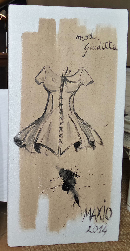 Ref. A113 - € 150,00 - tempera su Poly - dimensione 50x100 cm- info: 3484002517 - mirna8007@libero.it