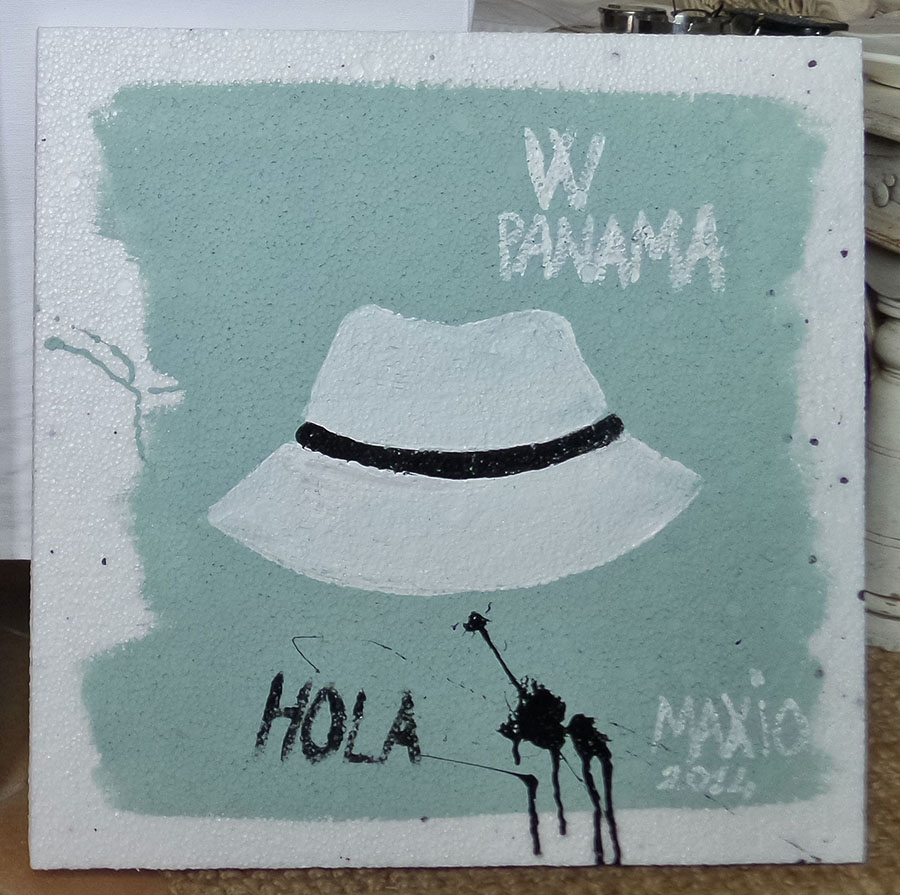 Ref. C123 - € 130,00 - tempera su Poly - dimensione 55x55 cm - info: 3484002517 - mirna8007@libero.it 

